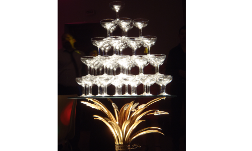 Cascade à champagne