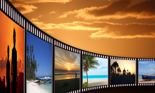 Vidéoprojection film mariage